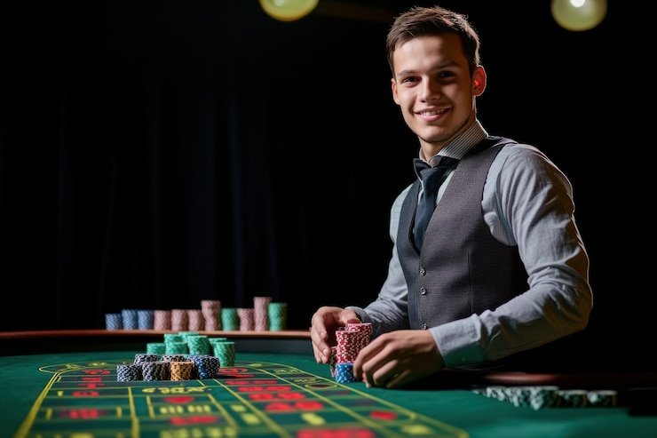 Live dealer studio with lightning multipliers Lightning Roulette live dealer studio with illuminated number board